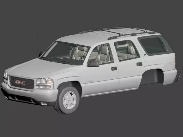 GMC Yukon 2000 - 2006 3D model_0