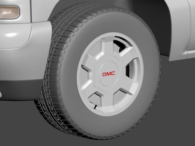 GMC Yukon 2000 - 2006 3D model_3