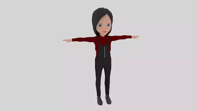 Plumber - Cartoon Character Woman