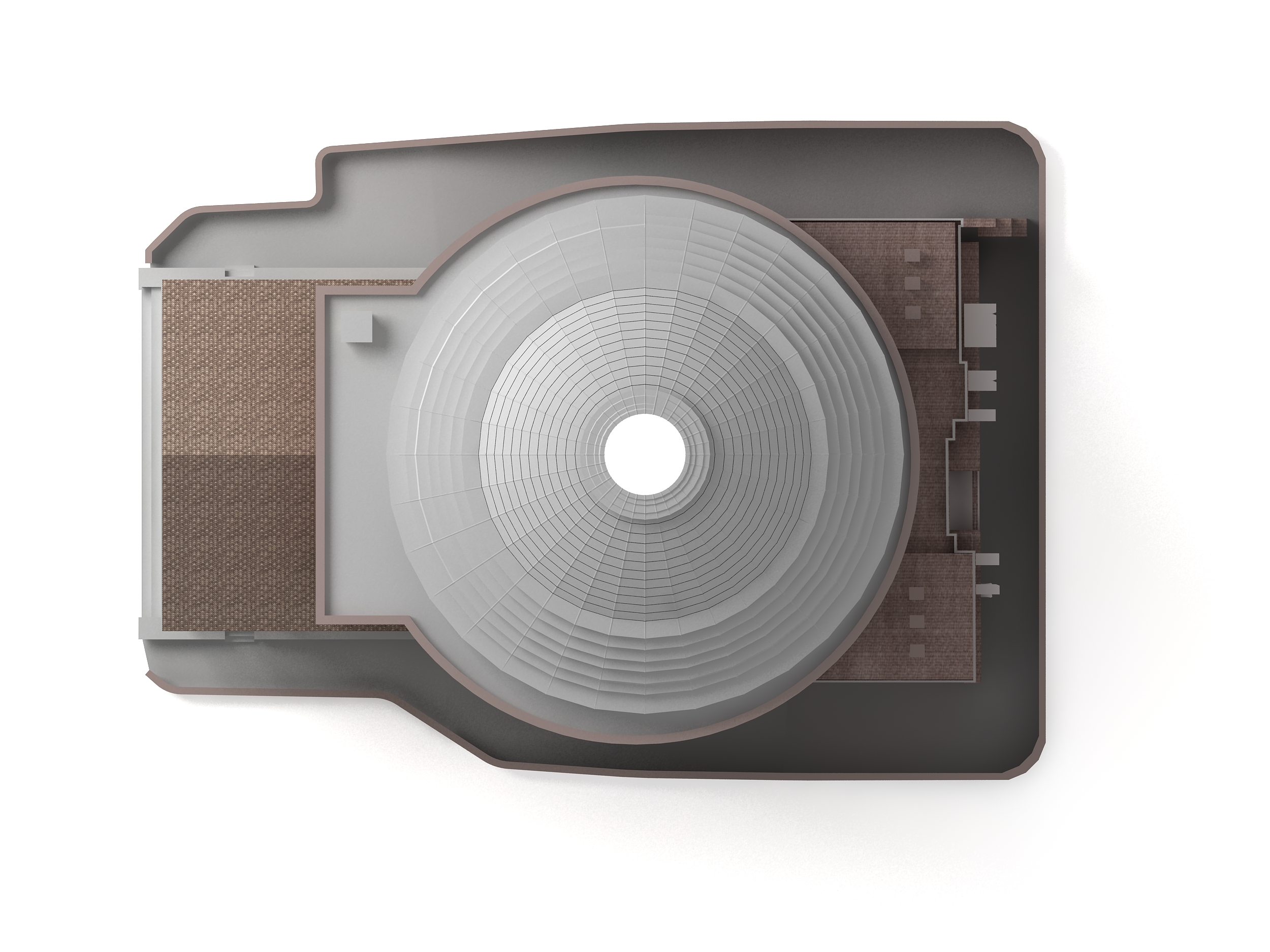 Pantheon in Rome Italy 3D model_13