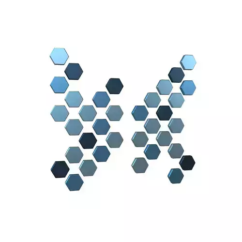 Hexagon Design Element V2 006