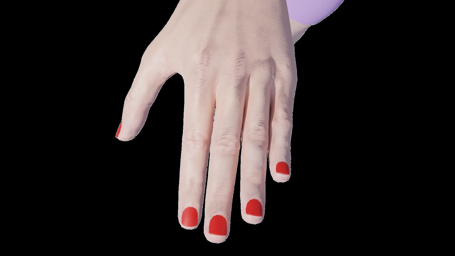 Singing laidy 3D model 3D model_19