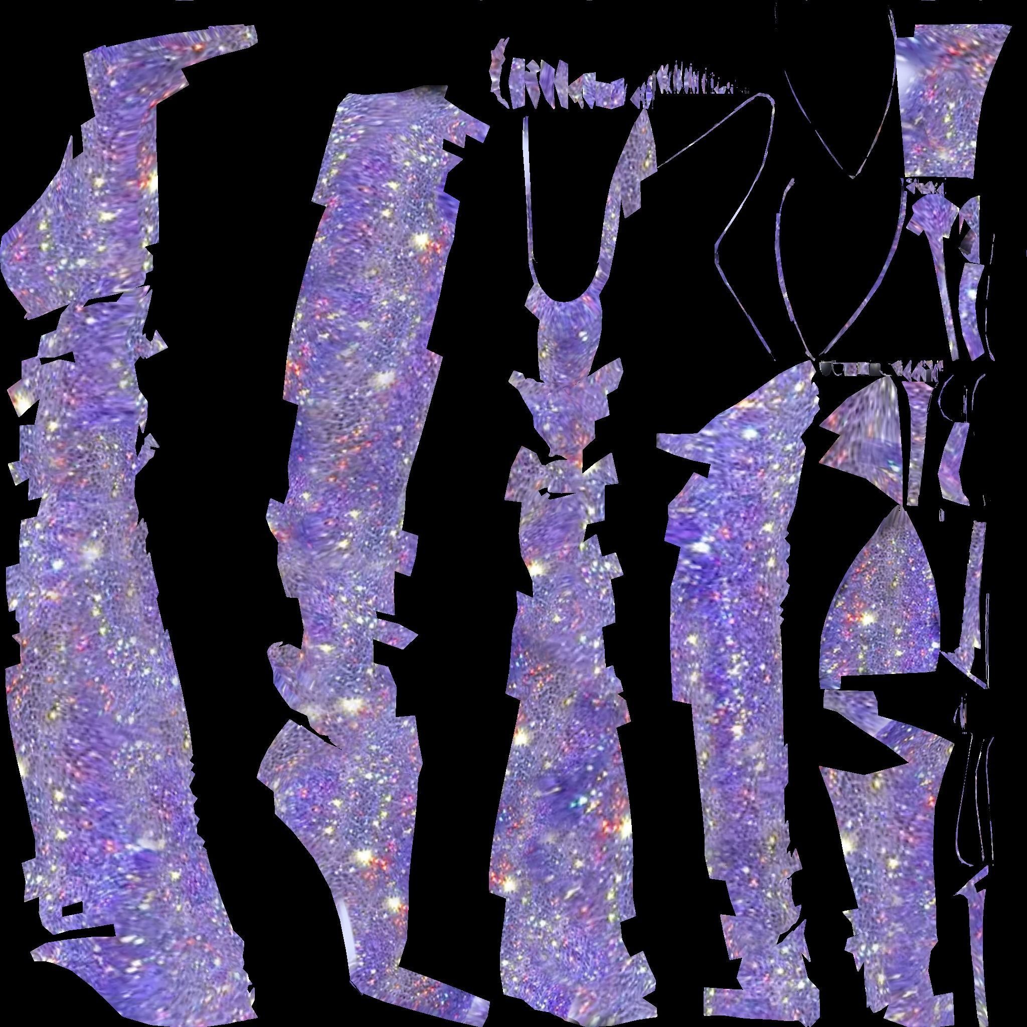 Singing laidy 3D model 3D model_20