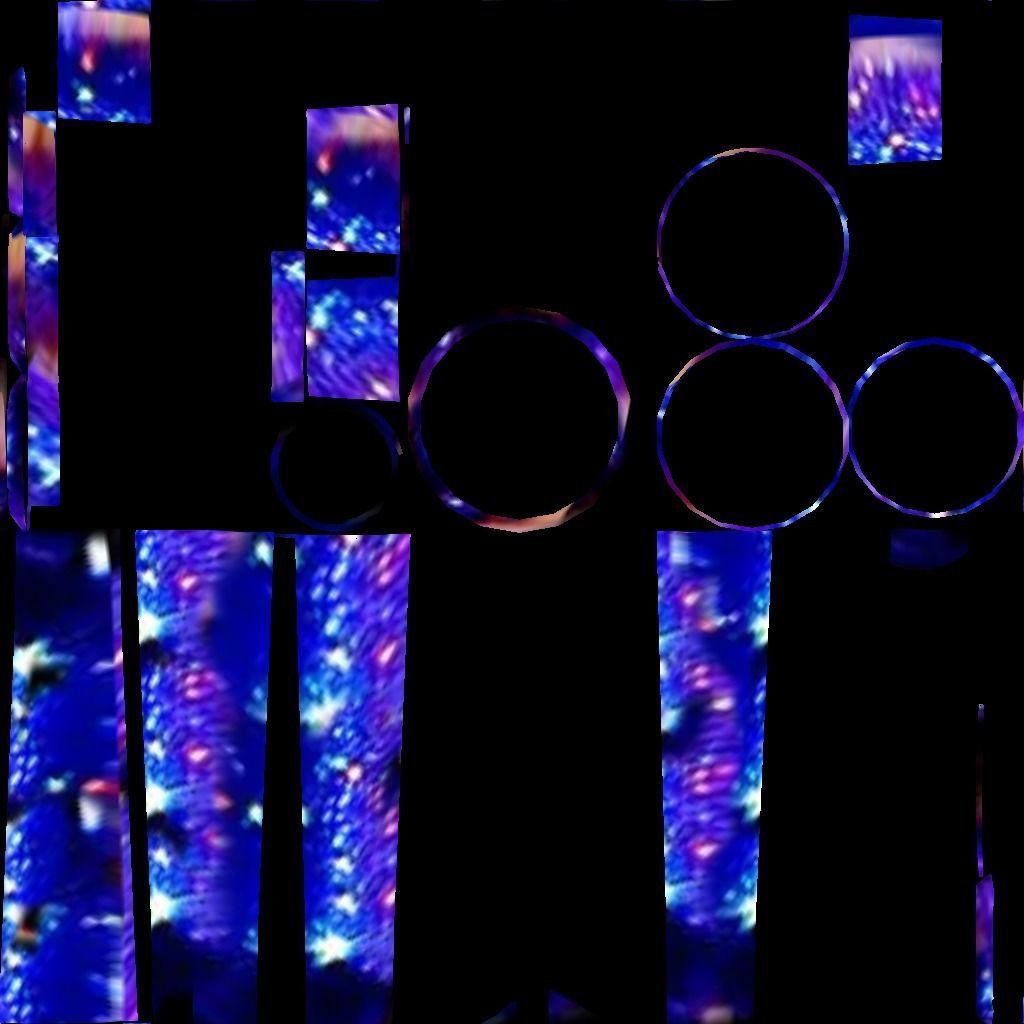 Singing laidy 3D model 3D model_15