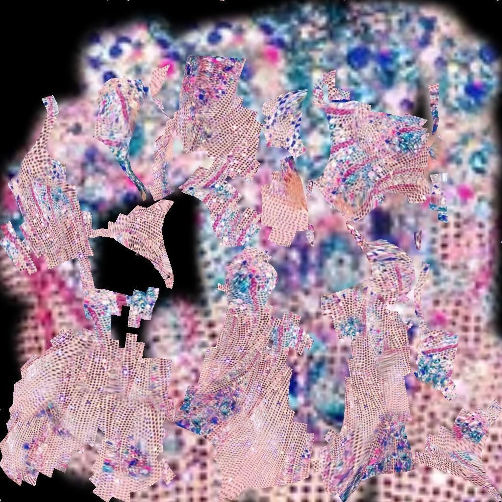 Singing laidy 3D model 3D model_17