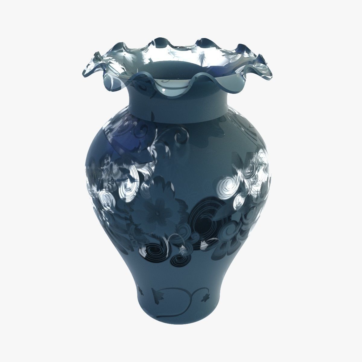 Decoration Vase 3D print model_3