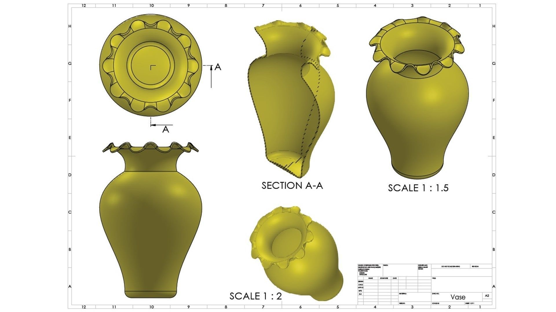 Decoration Vase 3D print model_4