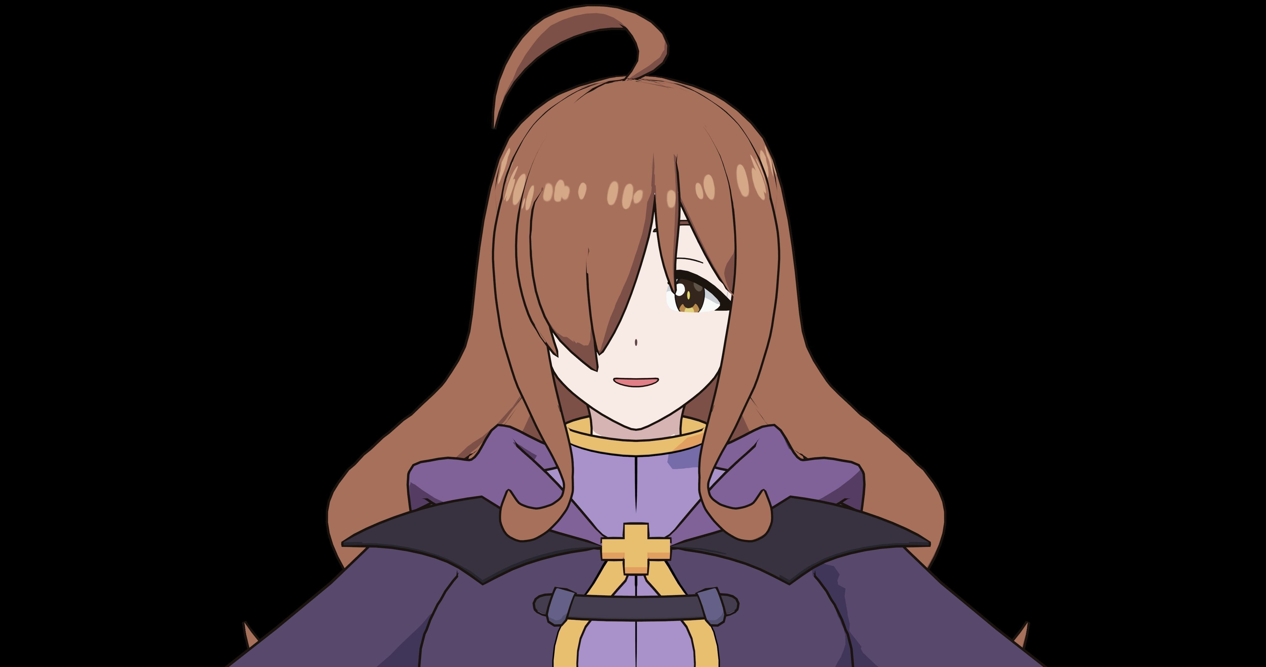 Wiz Konosuba - Model 3D Blender Low-poly 3D model_10