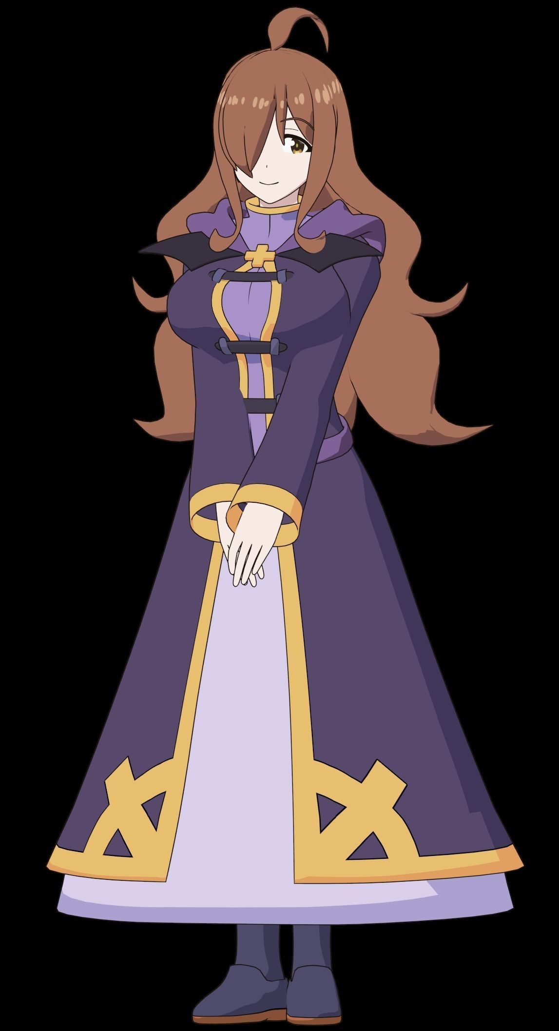 Wiz Konosuba - Model 3D Blender Low-poly 3D model_4