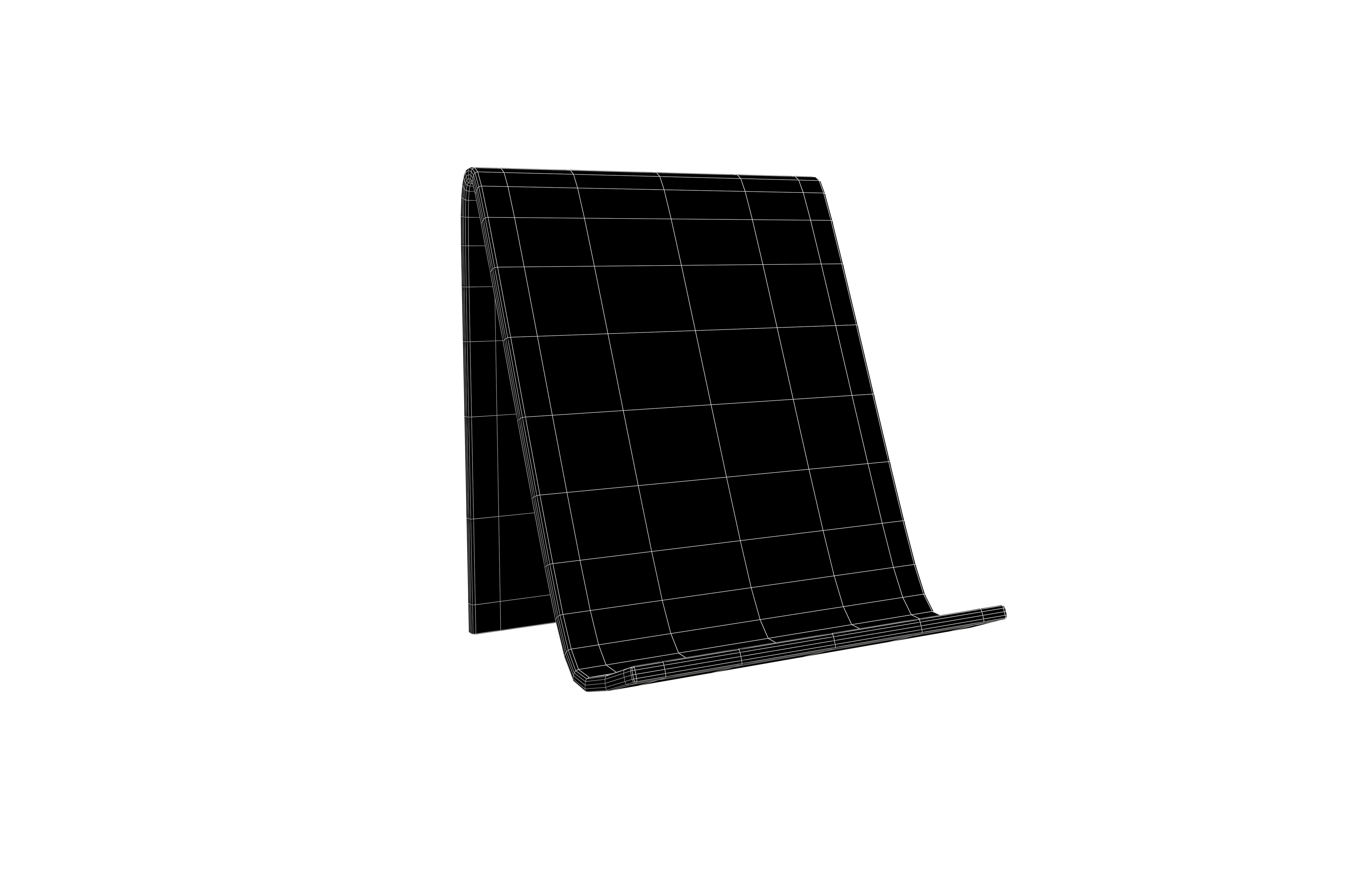 Book Holder V1 002 Low-poly 3D model_6