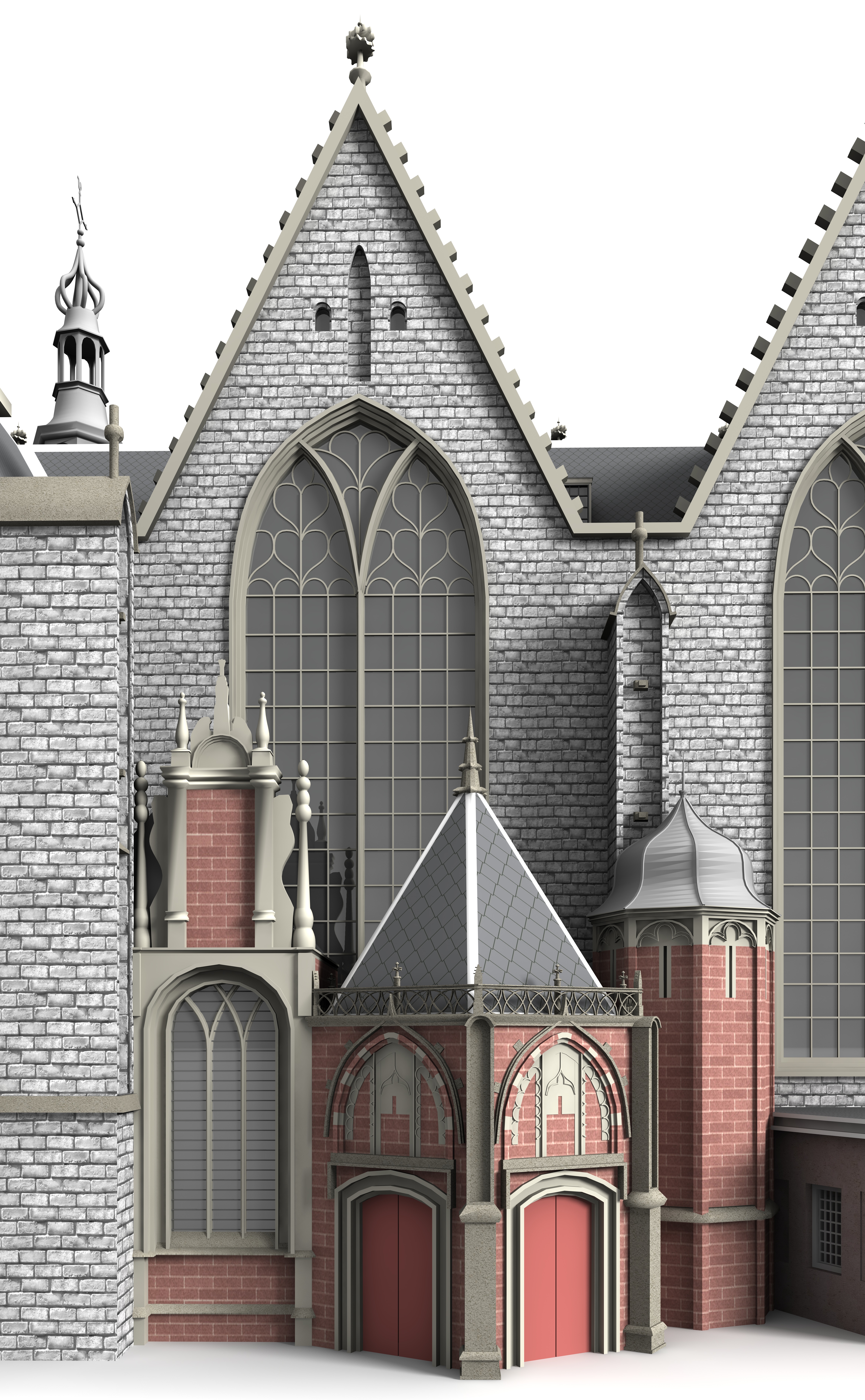 Oude Kerk 3D model_12