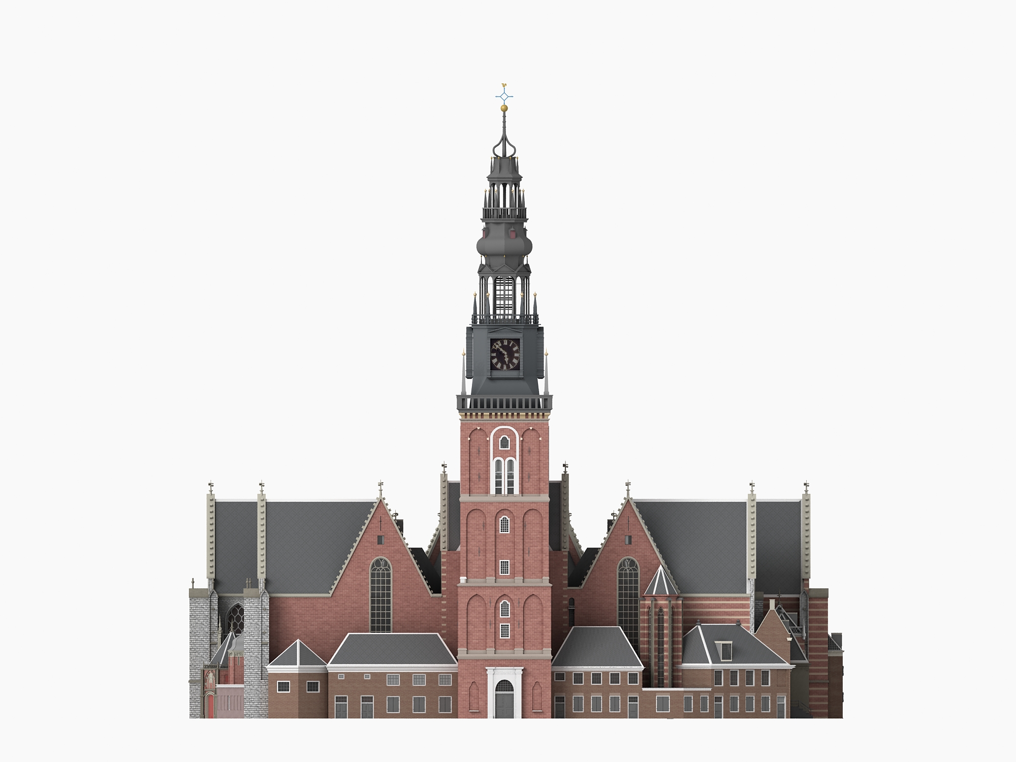 Oude Kerk 3D model_10