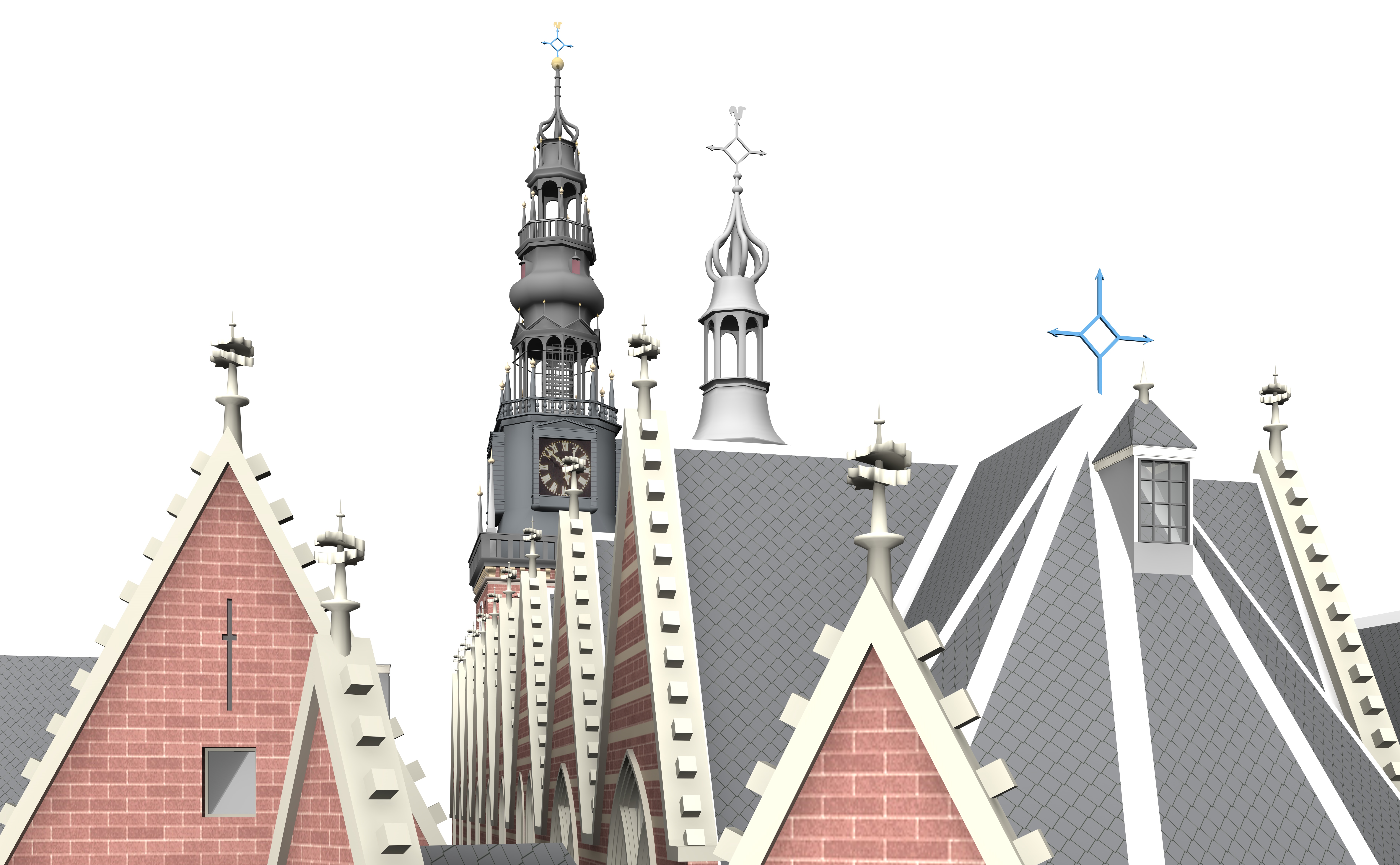 Oude Kerk 3D model_5