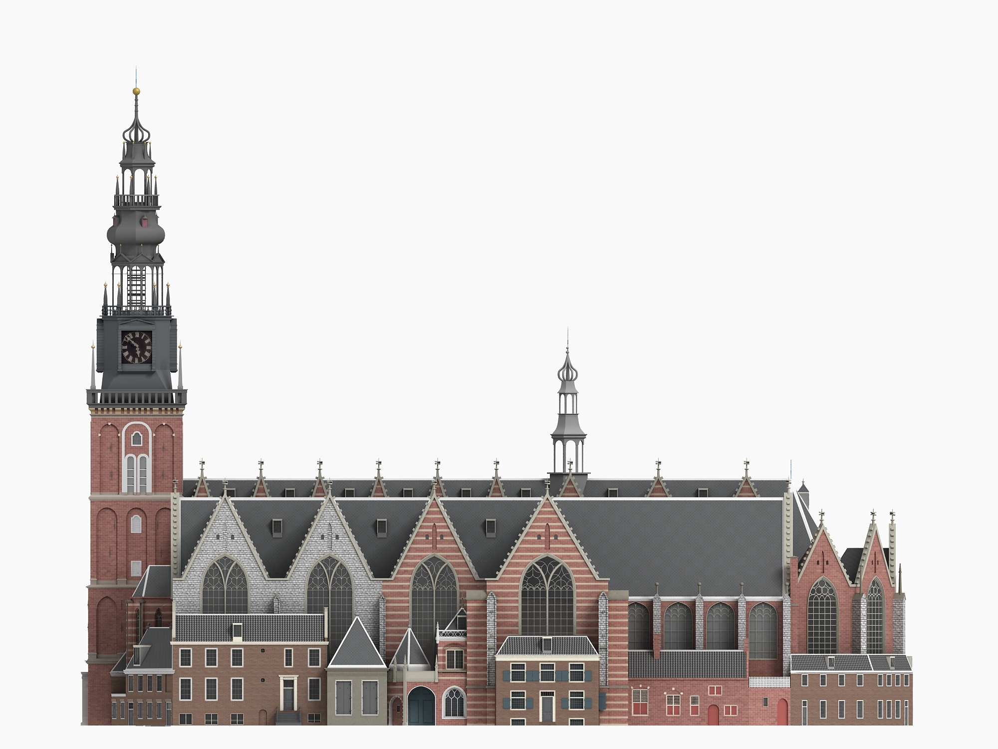 Oude Kerk 3D model_9