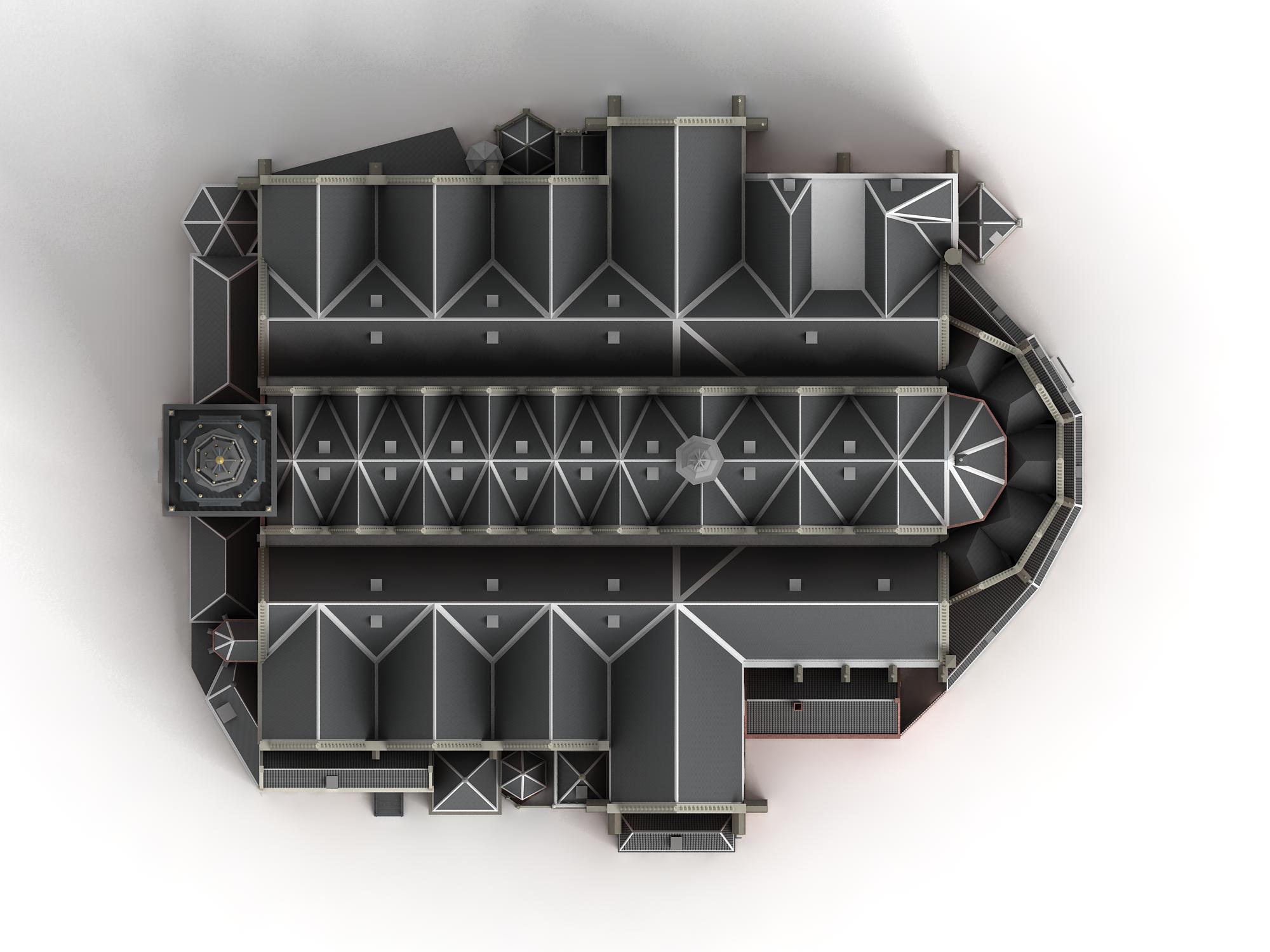 Oude Kerk 3D model_14