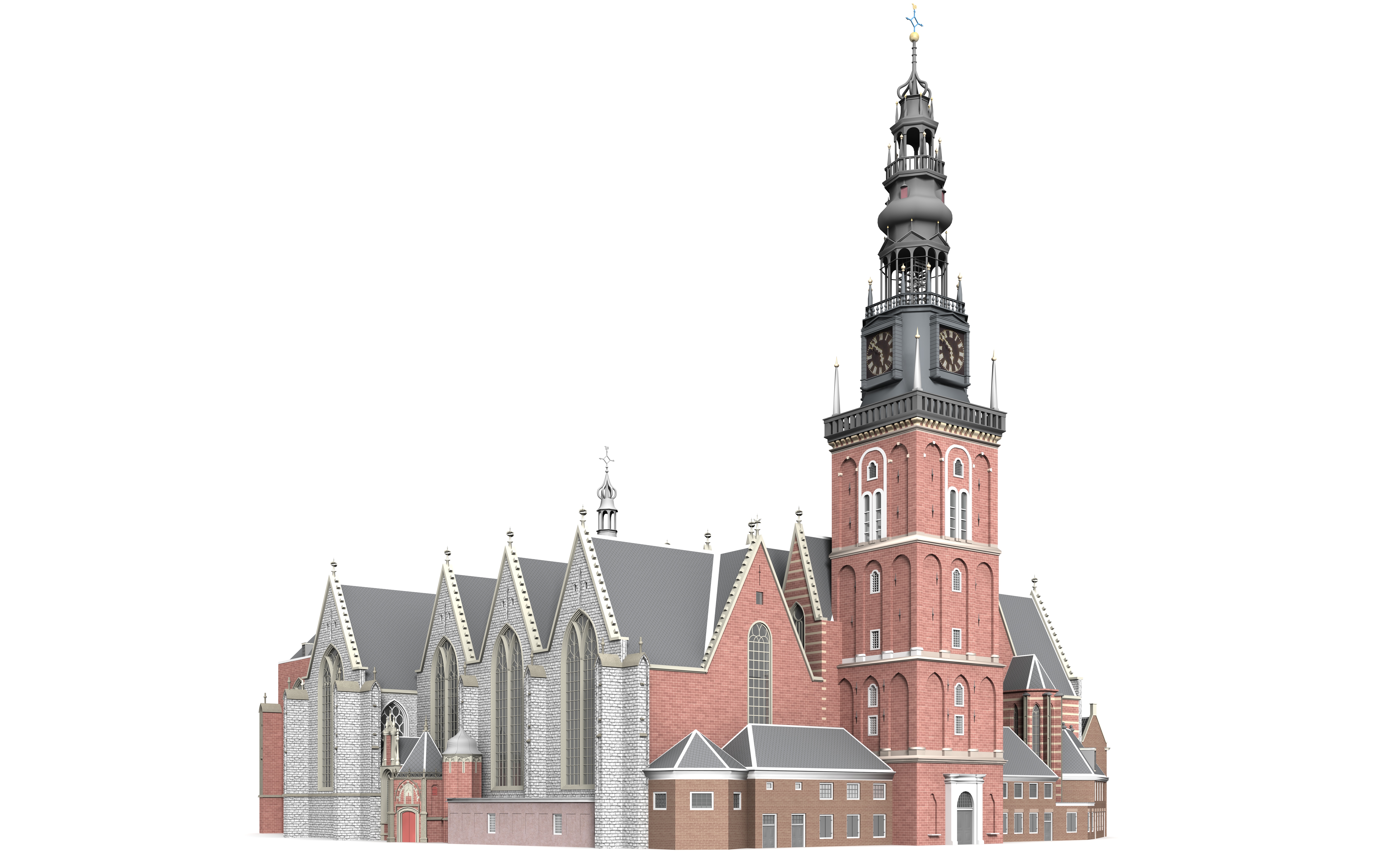 Oude Kerk 3D model_15