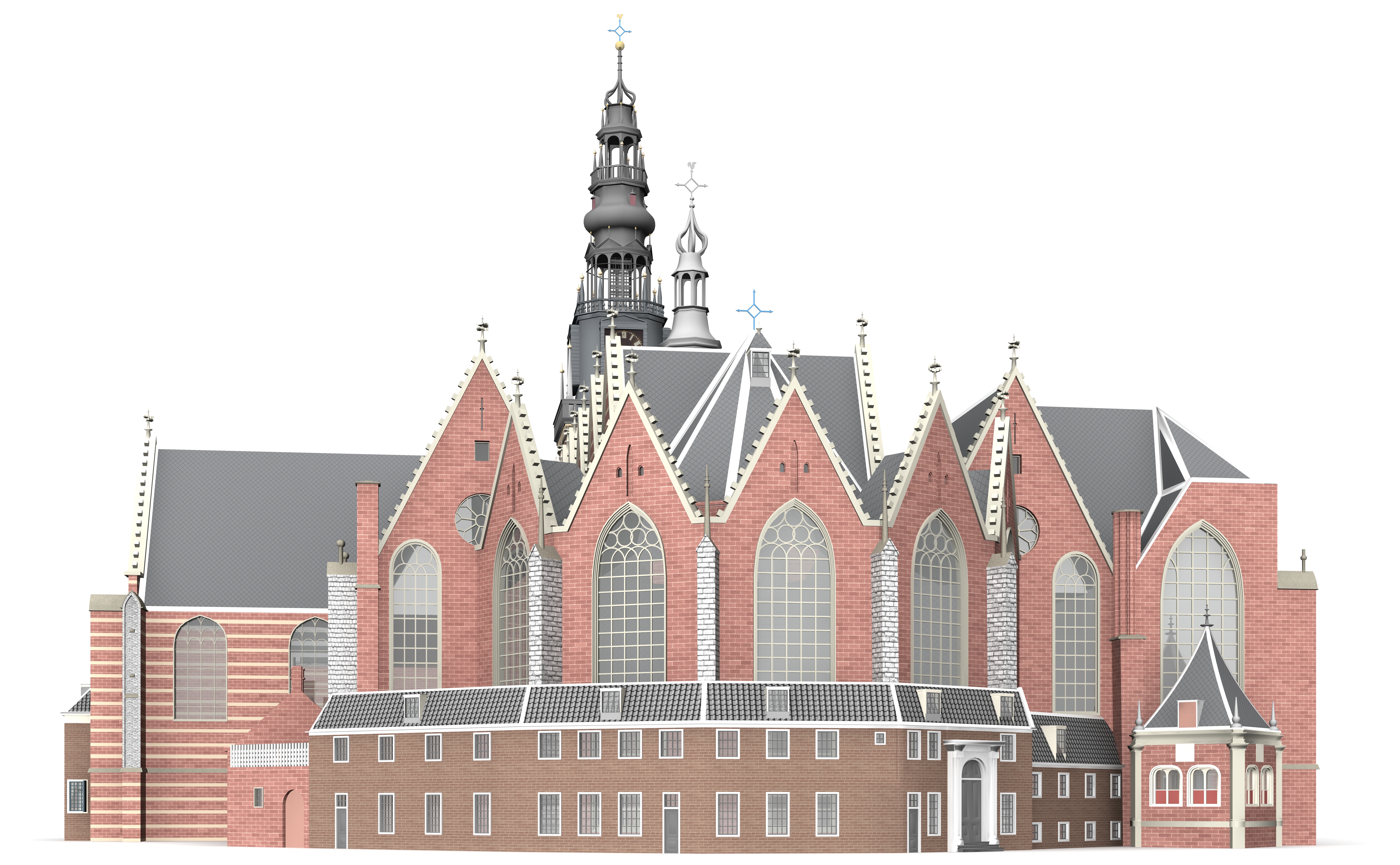 Oude Kerk 3D model_11