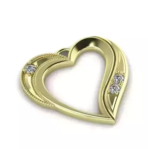 Pendant Heart Model 3681