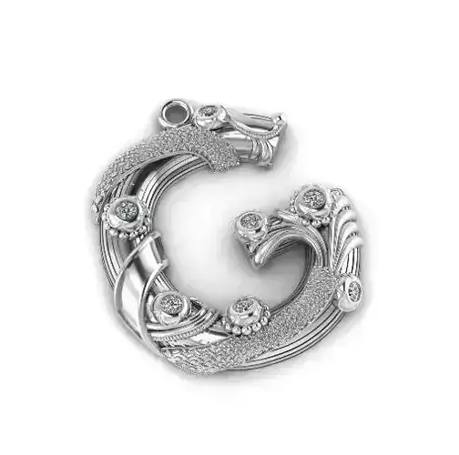 Pendant letter G Model 3680