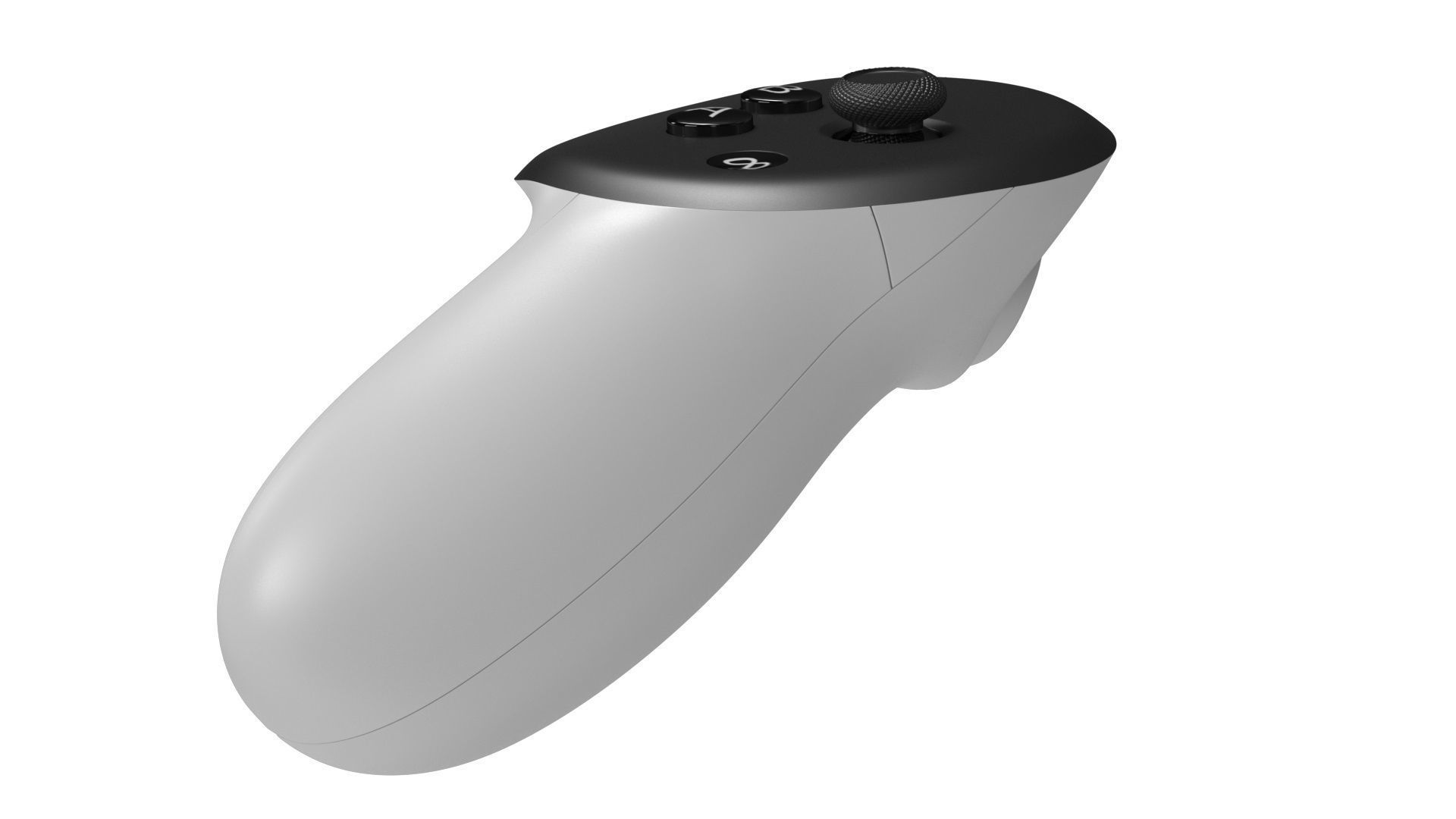 Meta Quest 3 with Controllers 3D model_28