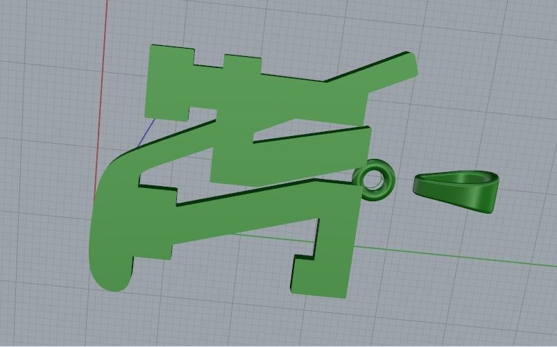 Pendant 74 Model 3671 3D print model_5