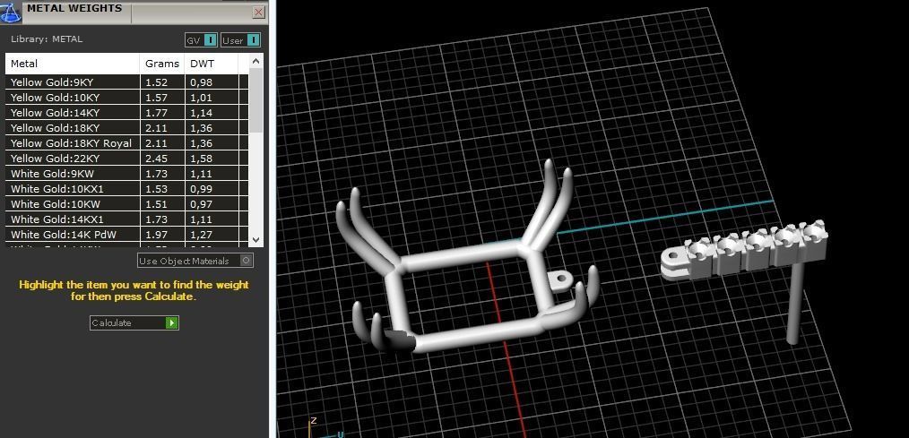 Set Earrings Pendant Ring Model 3669 3D print model_10