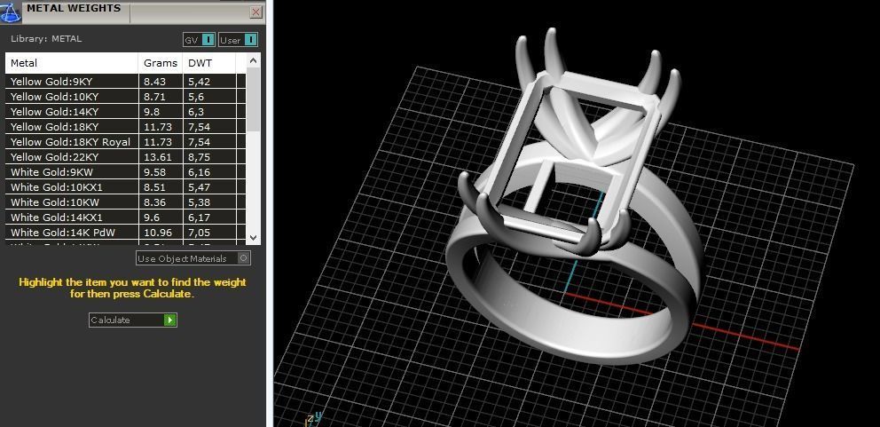 Set Earrings Pendant Ring Model 3669 3D print model_8