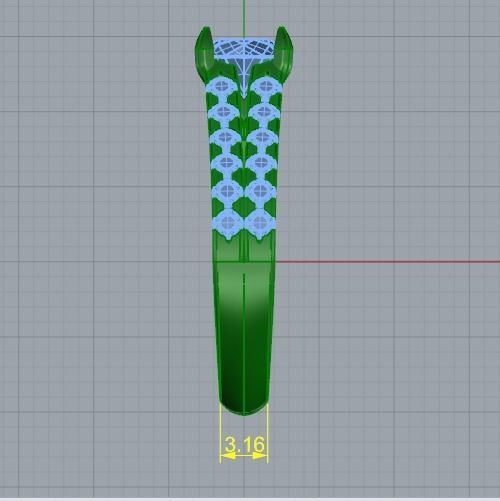 Engagement halo rings Model 3750 3D print model_6