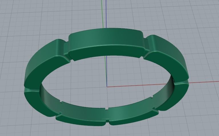 Ring Model 3746 3D print model_2