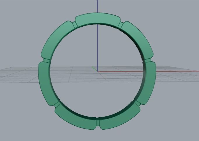 Ring Model 3746 3D print model_3
