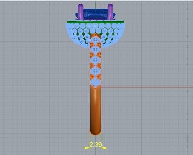 Engagement halo rings Model 3742 3D print model_7