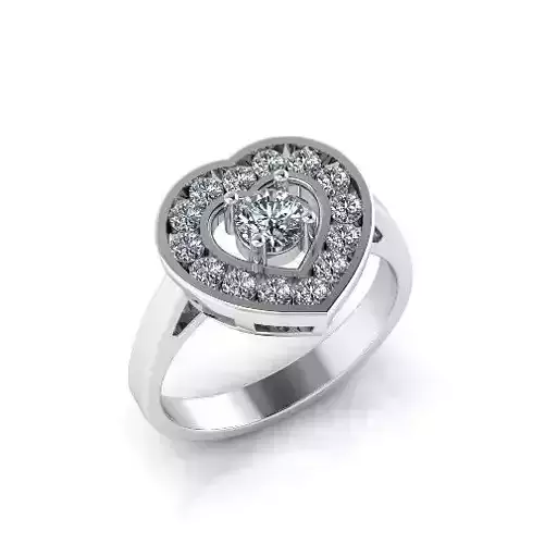 Heart ring Model 3737