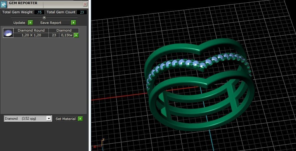 Arrow ring Model 3734 3D print model_10