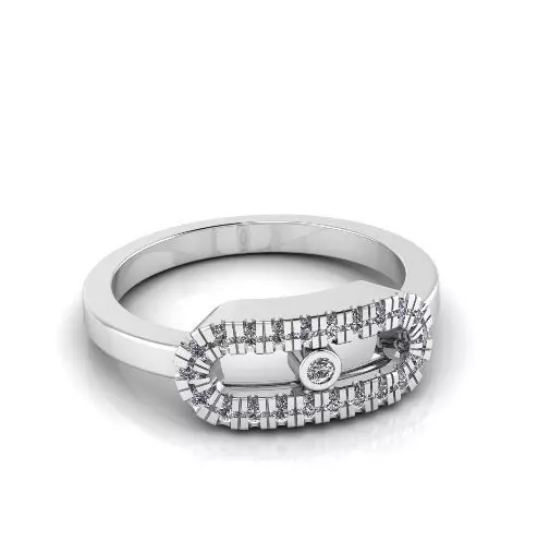 Ring messika Model 3733 3D print model_0