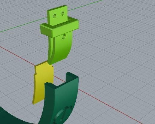 Bracelet bolt Model 3728 3D print model_5