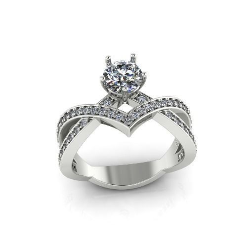 Arrow ring Model 3724 3D print model_1