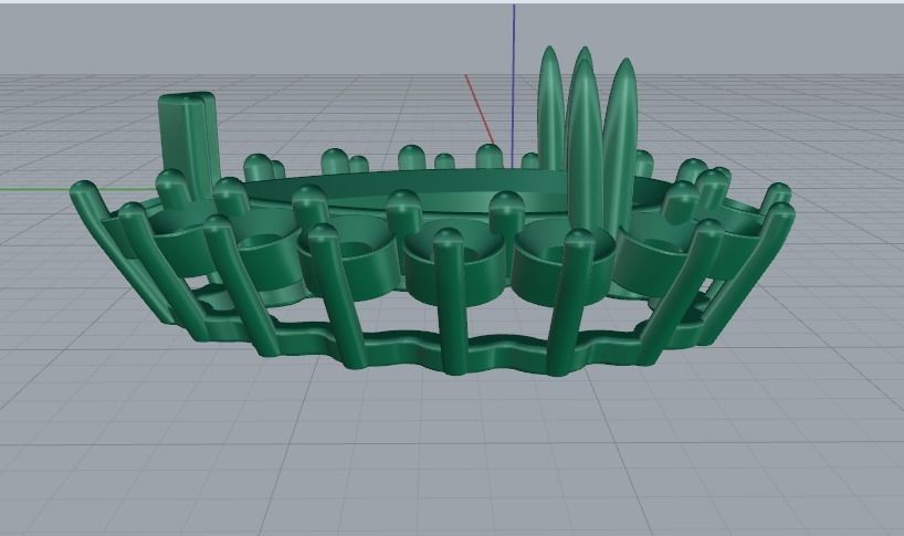 Pendant pear Model 3720 3D print model_3