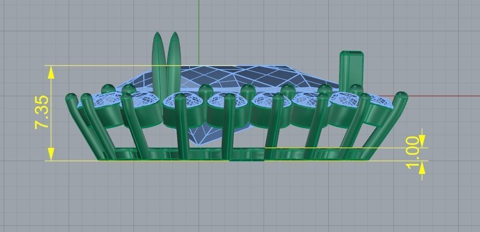 Pendant pear Model 3720 3D print model_6