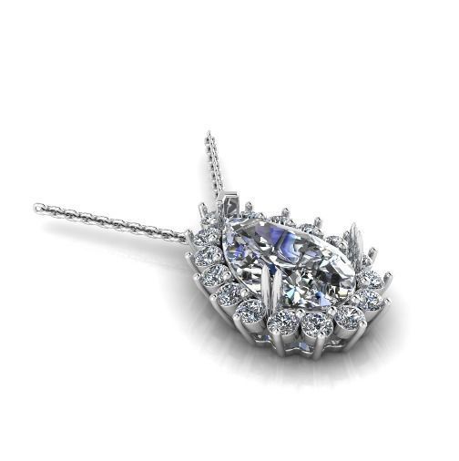 Pendant pear Model 3720 3D print model_1