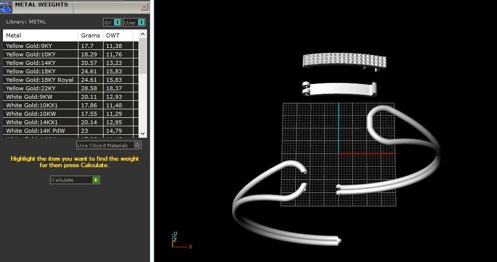 Bracelet size 20 Model 3770 3D print model_8