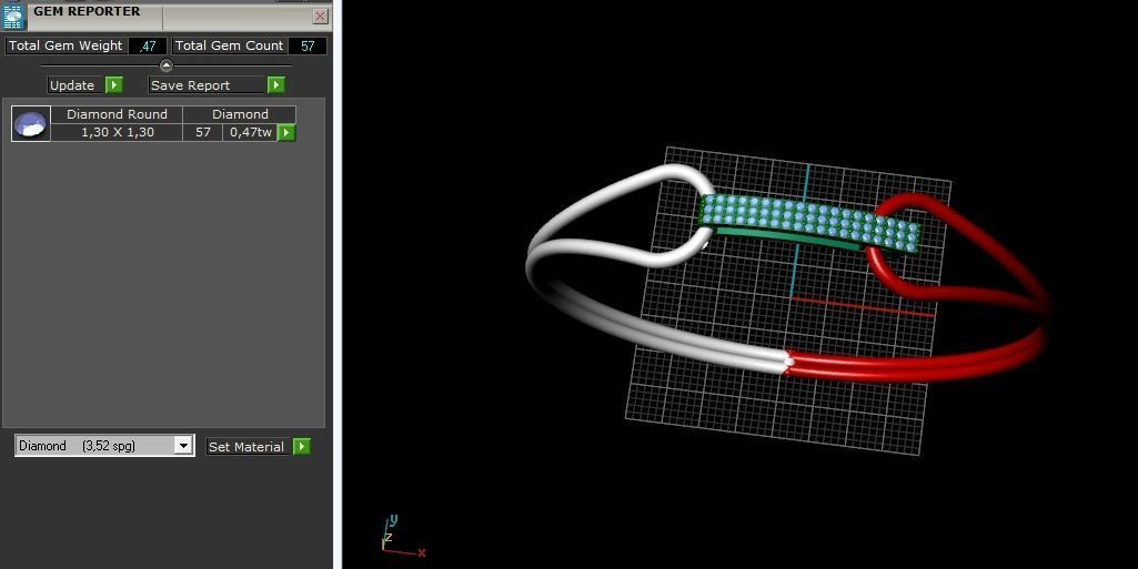 Bracelet size 20 Model 3770 3D print model_9