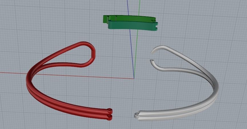 Bracelet size 20 Model 3770 3D print model_4