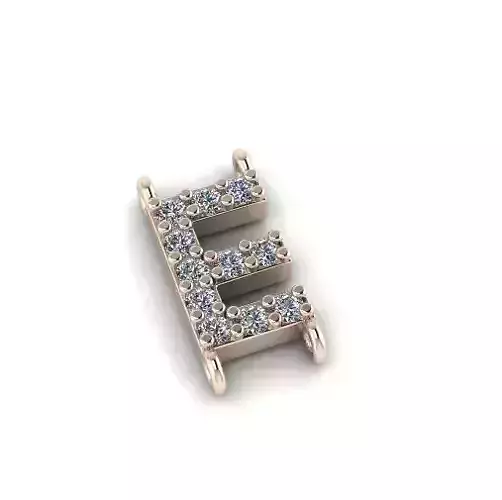 Pendant Letter E Model 3761
