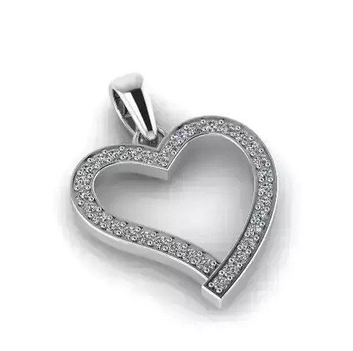 Heart pendant Model 3758