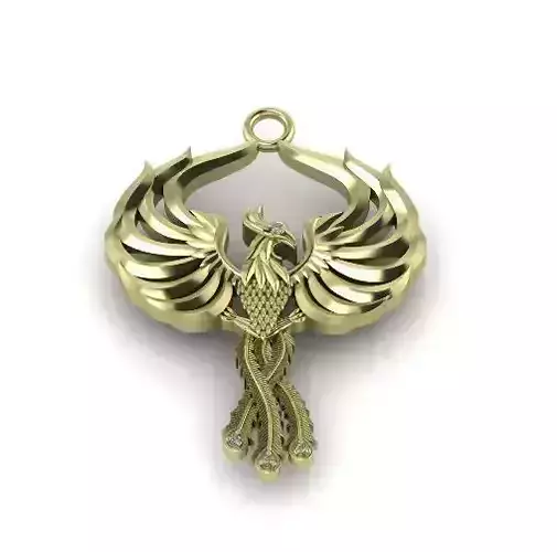 Phoenix pendant Model 3714