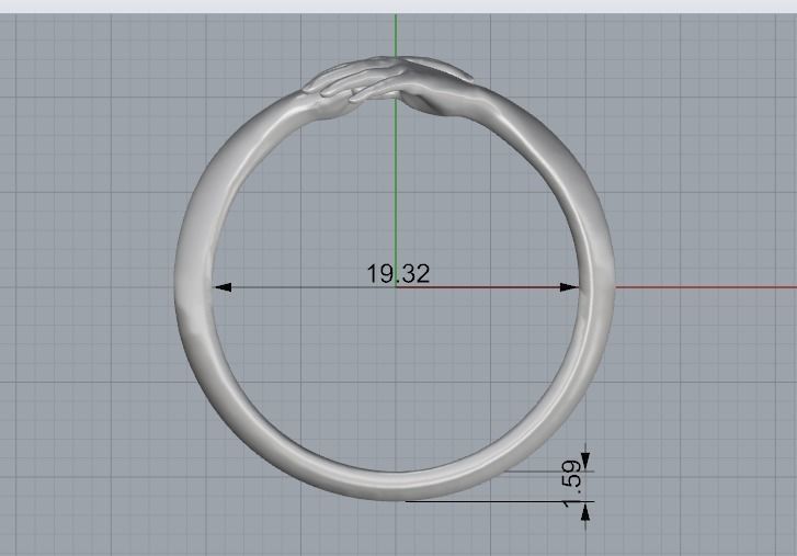 Hand ring Model 3712 3D print model_6
