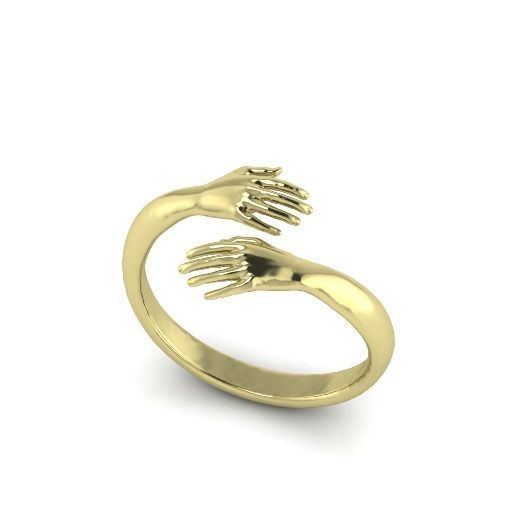 Hand ring Model 3712 3D print model_1