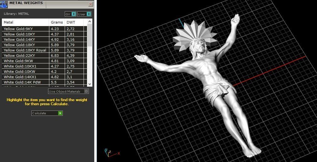 Jesus christ statue Model 3709 3D print model_7