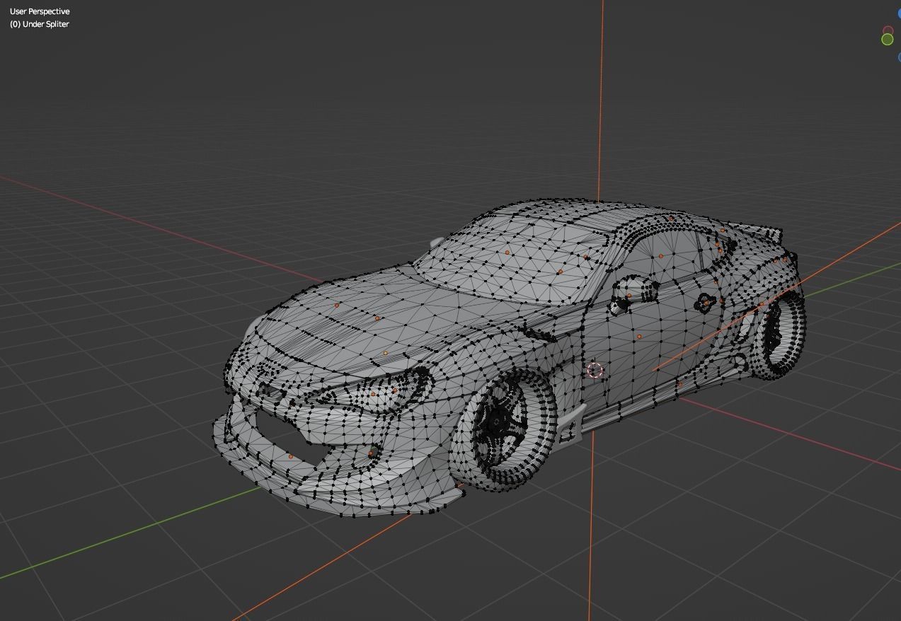 Subaru BRZ and Toyota GT86 Drift JDM Game Ready 3D print model_4