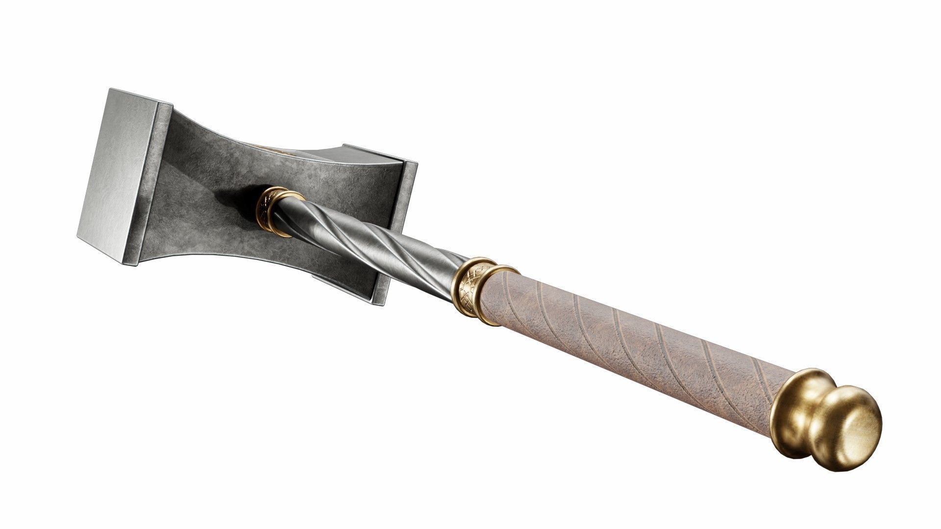 Battlehammer Free 3D model_3